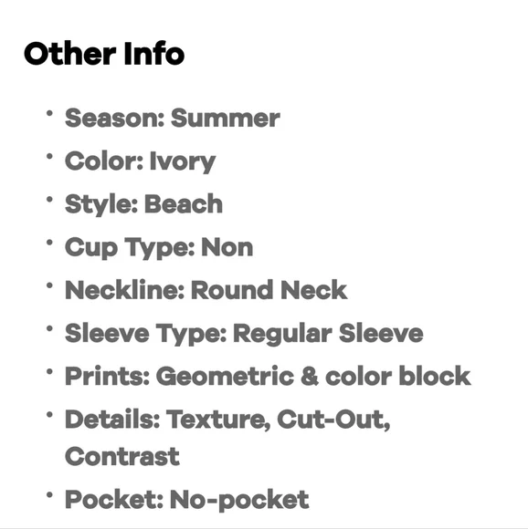 NWT Multicolor Striped Women's Swim Cover-Up 6X/30 - Picture 8 of 9